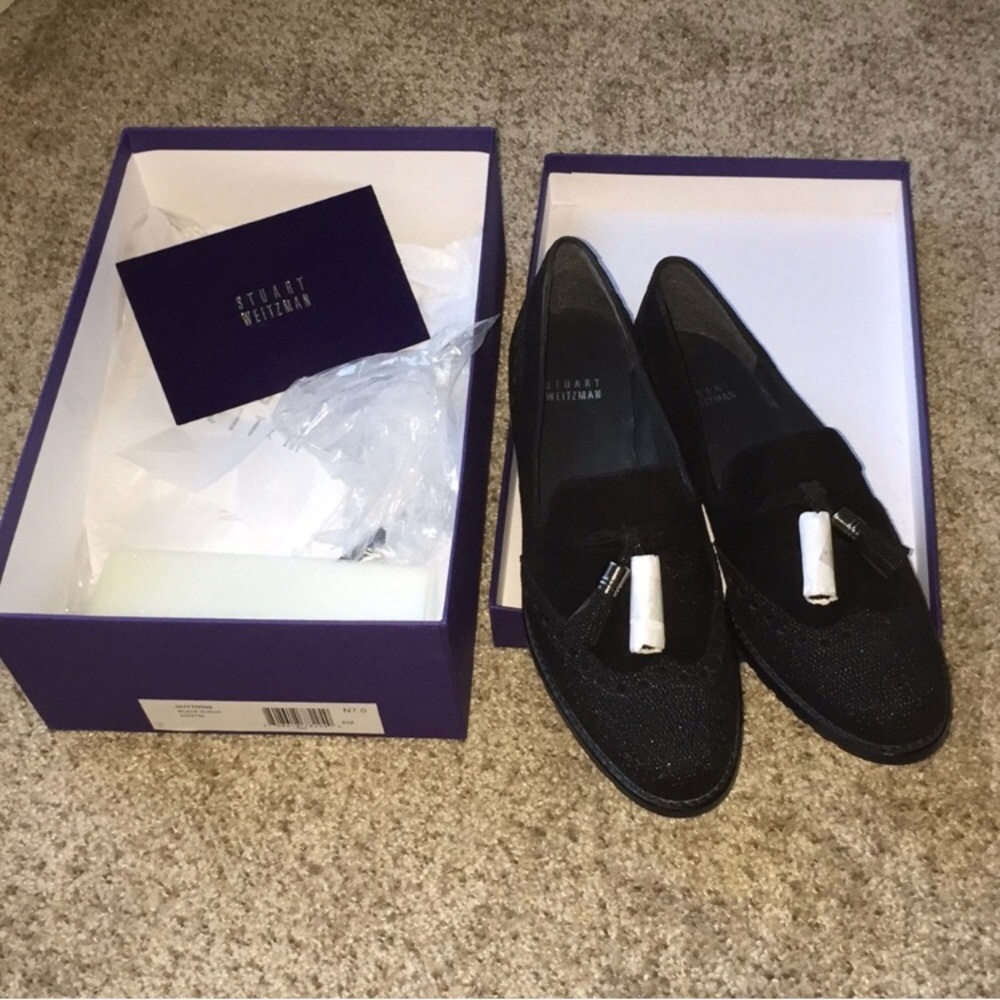 BRAND NEW Stuart Weitzman Loafers (Narrow 7)